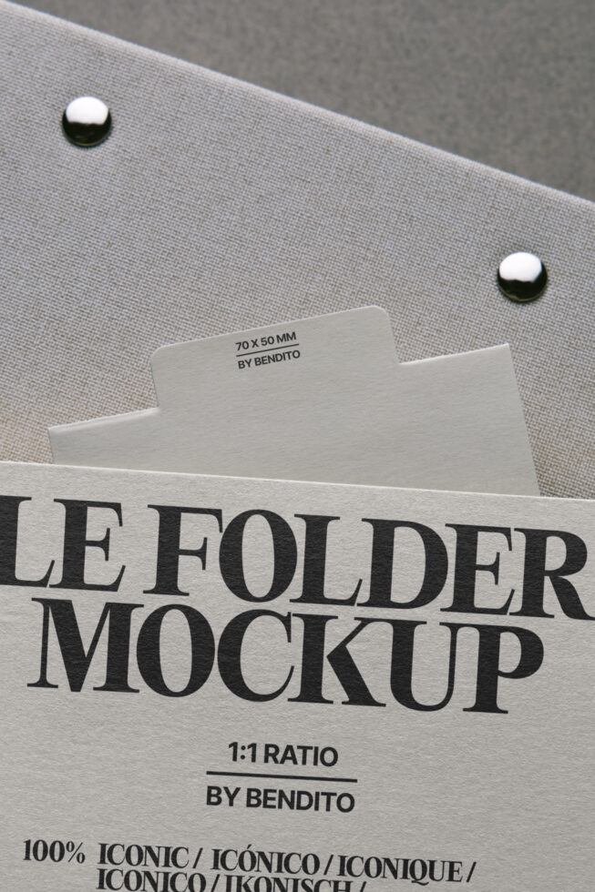Le Stationery LB25W3502 Mockup