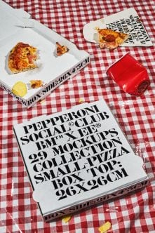 Pizza Box PSCv203 Mockup