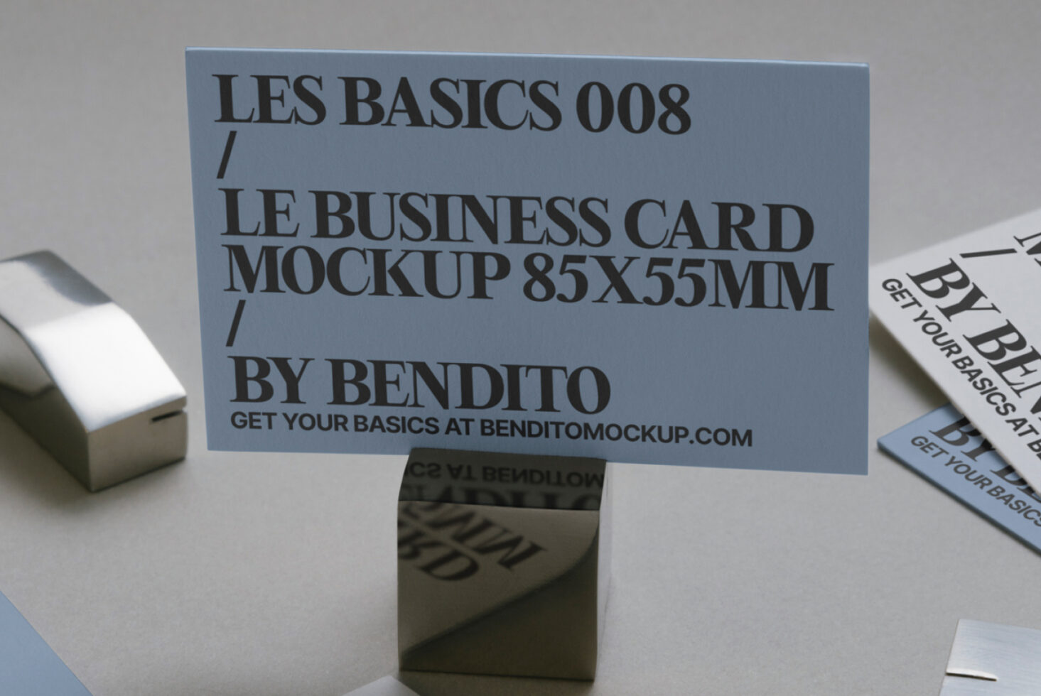 Le Business Card LB25W24 Mockup preview 2