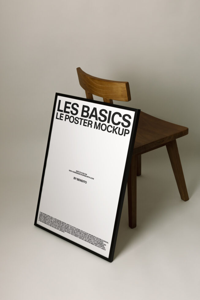 Le Poster LB26W0702 Mockup