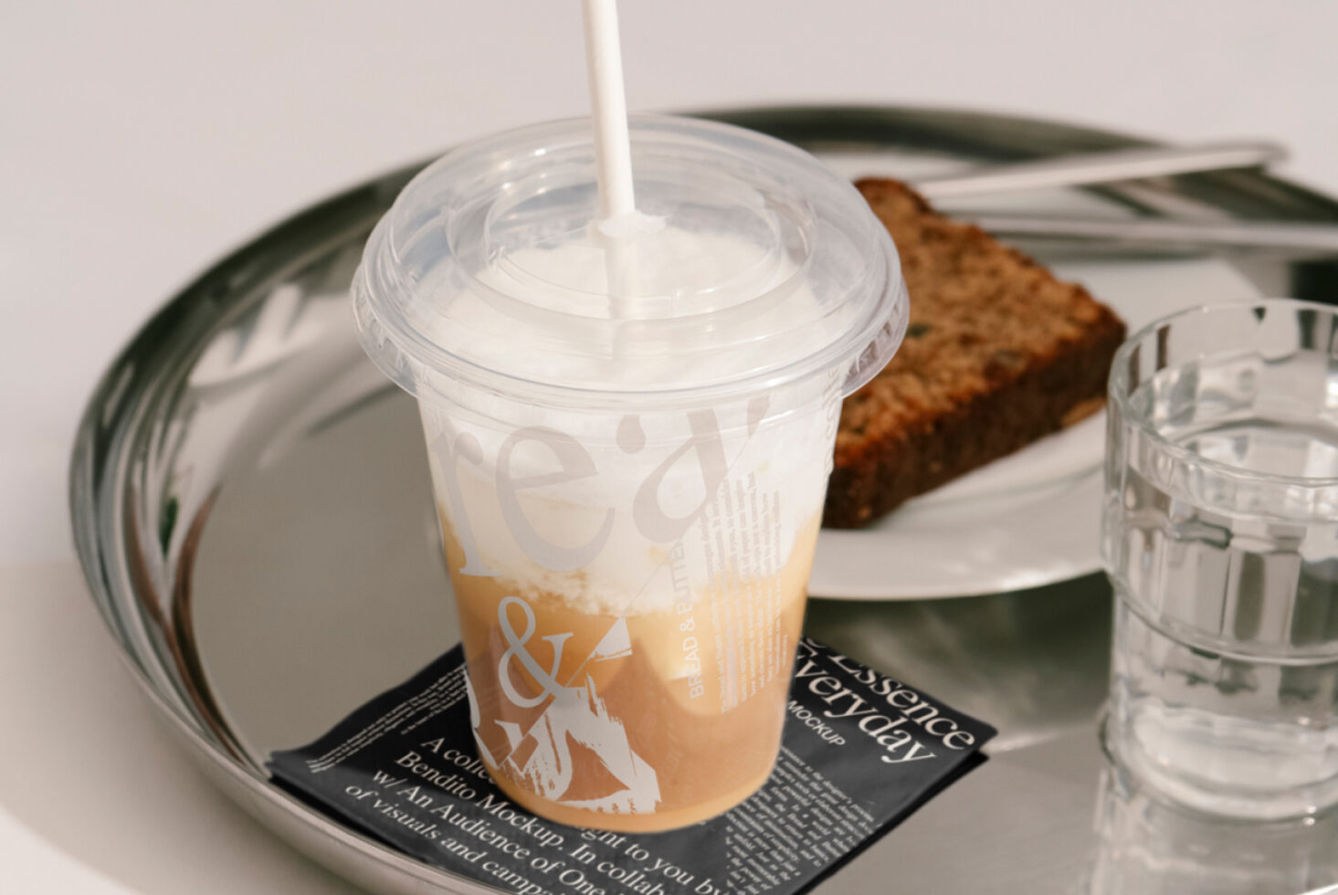 Plastic Cup BandB Mockup preview 2