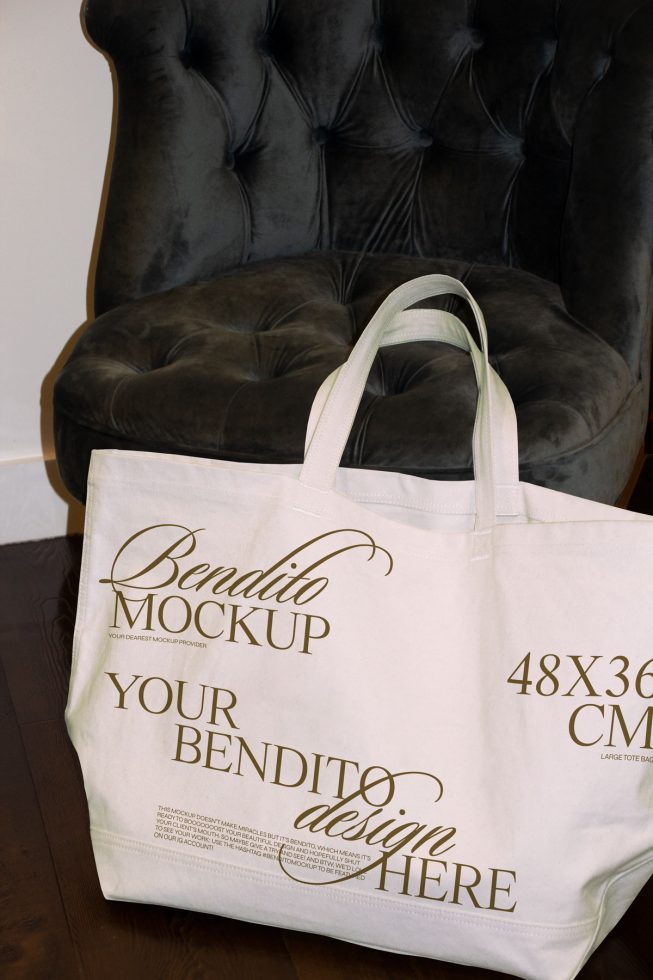 Tote Bag F 03 Mockup