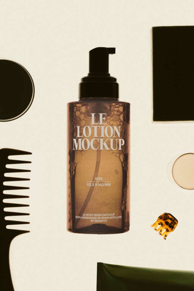 Le Lotion LB26W35 Mockup preview 4