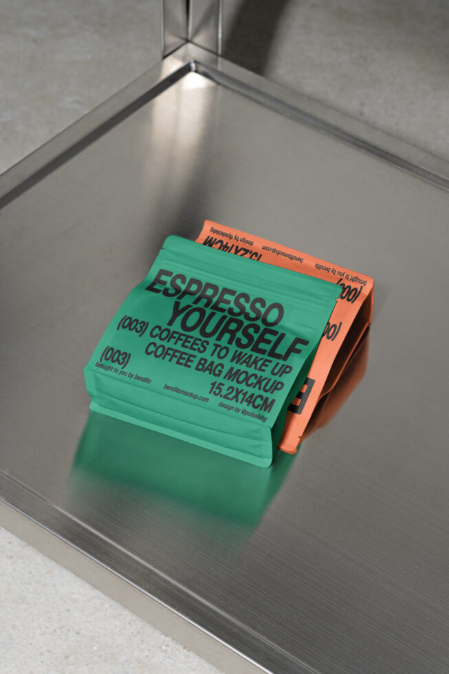 Coffee Bag EY02 Mockup preview 4