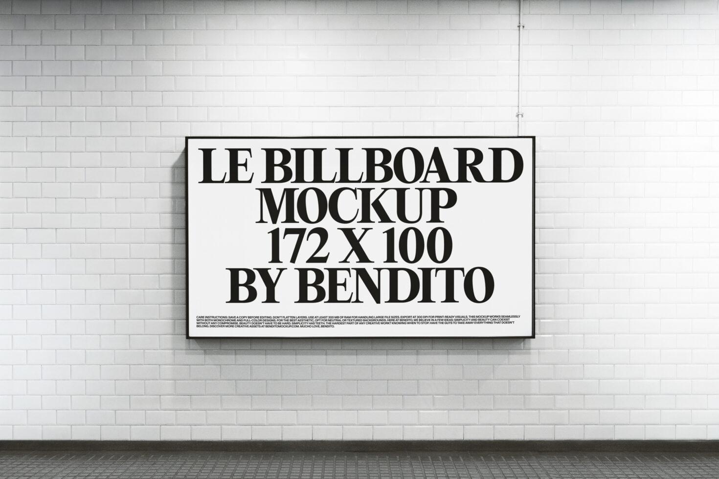 Le Billboard LB26W19 Mockup preview 3