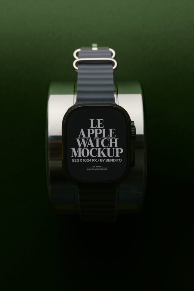Le Apple Watch LB26W29 Mockup preview 4