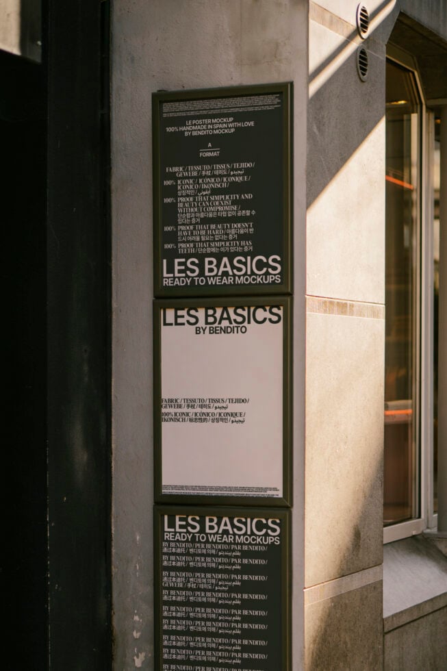Le Poster LB25W0102 Mockup preview 4