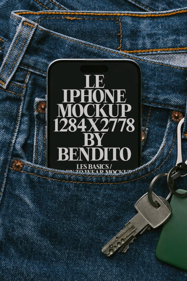Le iPhone LB25W32 Mockup preview 4