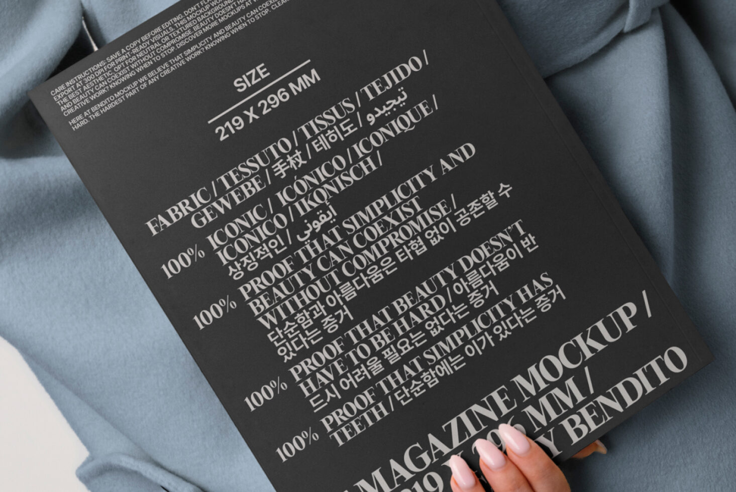 Le Magazine LB25W30 Mockup preview 2