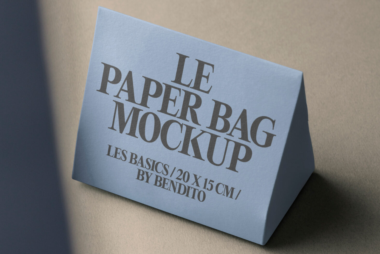 Le Paper Bag LB25W34 Mockup preview 2