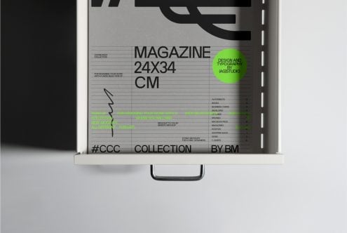 Magazine #CCC01 Mockup