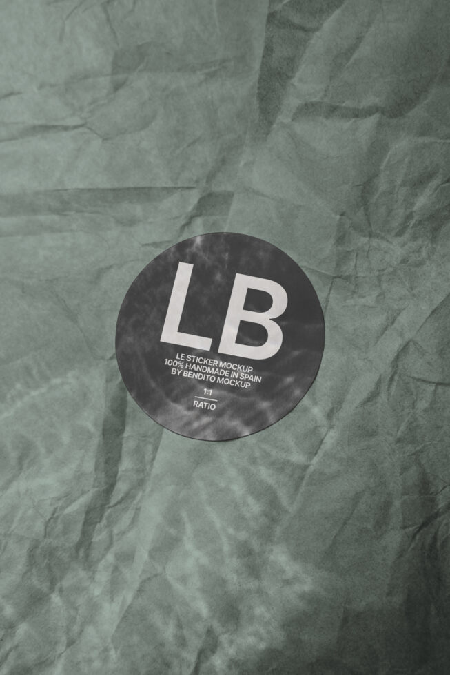 Le Sticker LB25W38 Mockup preview 4