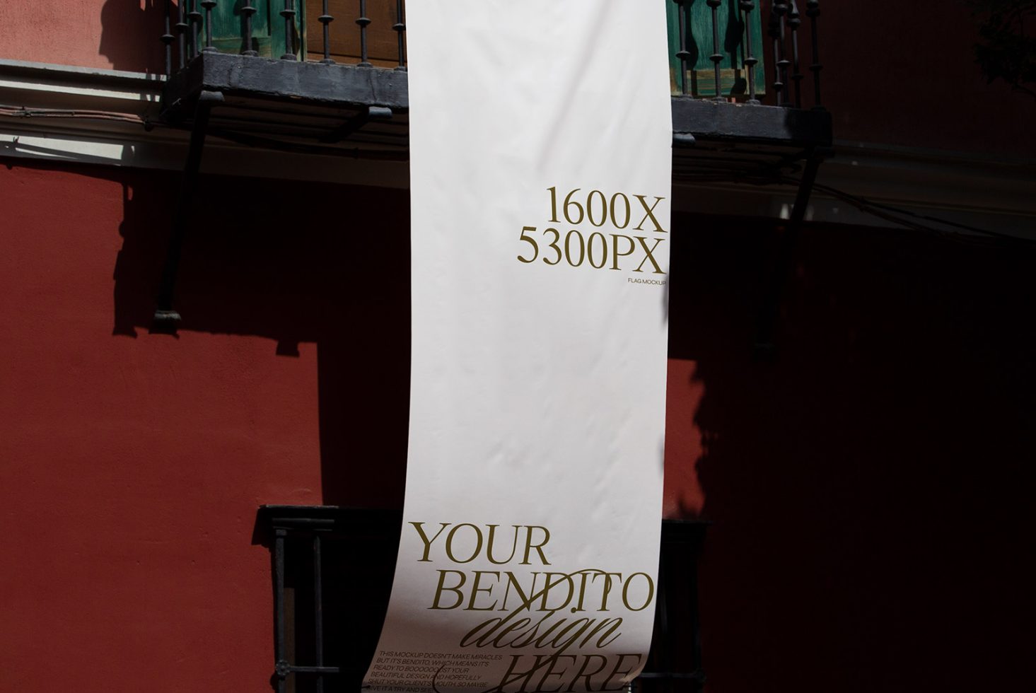 Flying Banner D 01 Mockup preview 2