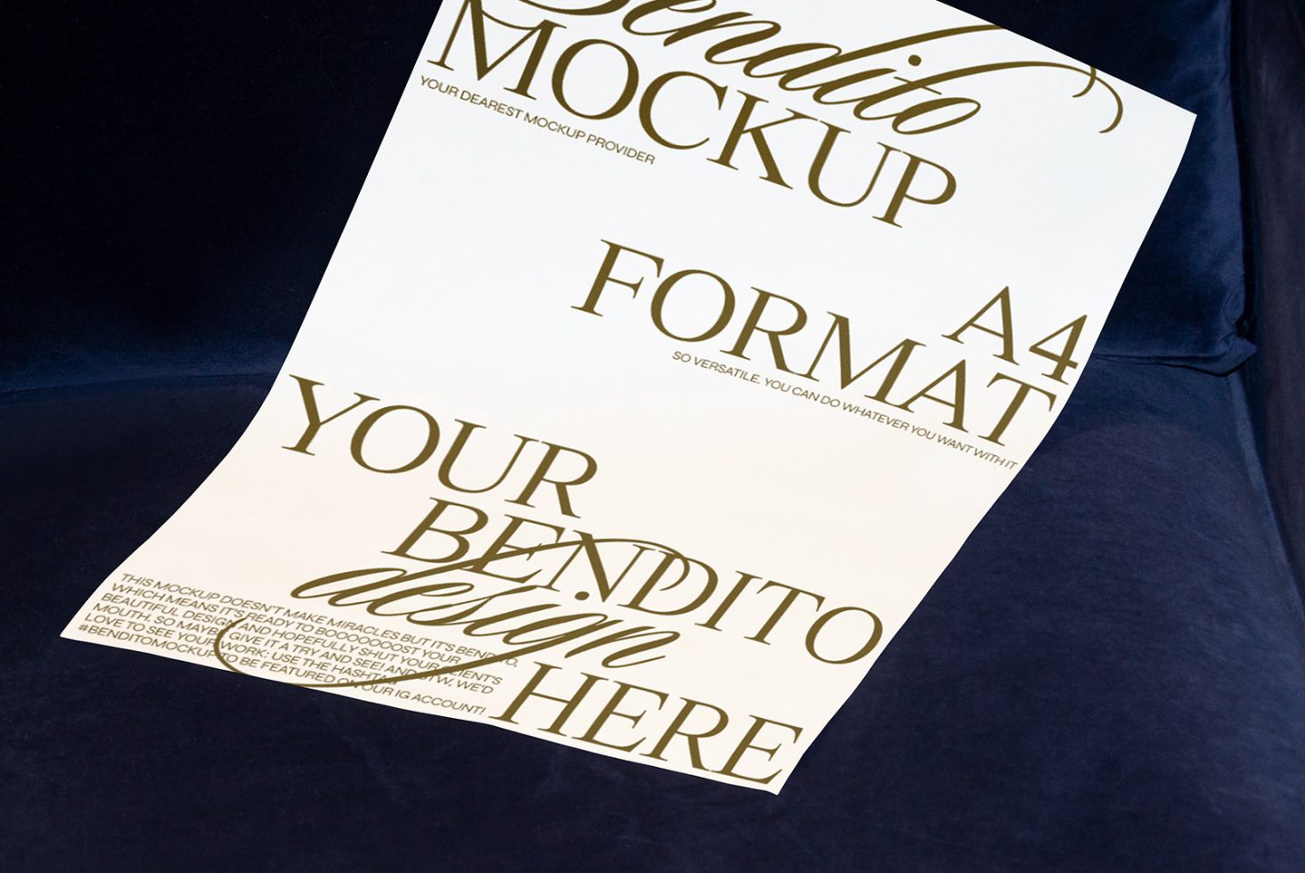 A4 Format F 03 Mockup preview 2