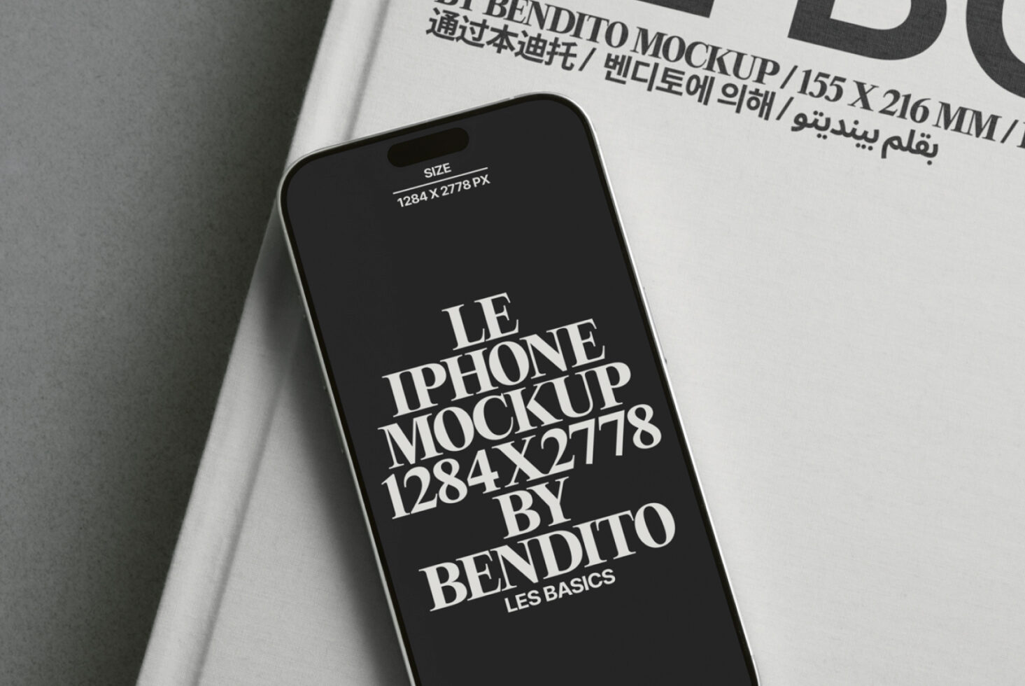 Le iPhone LB25W25 Mockup preview 2
