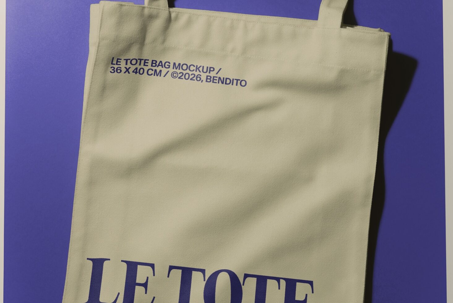 Le Tote Bag LB26W39 Mockup preview 2