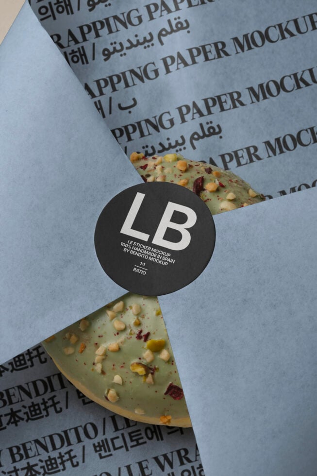 Le Sticker LB25W33 Mockup preview 4