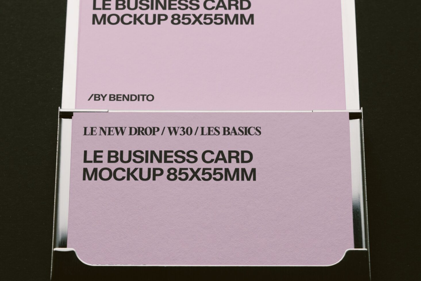 Le Business Card LB26W30 Mockup preview 2