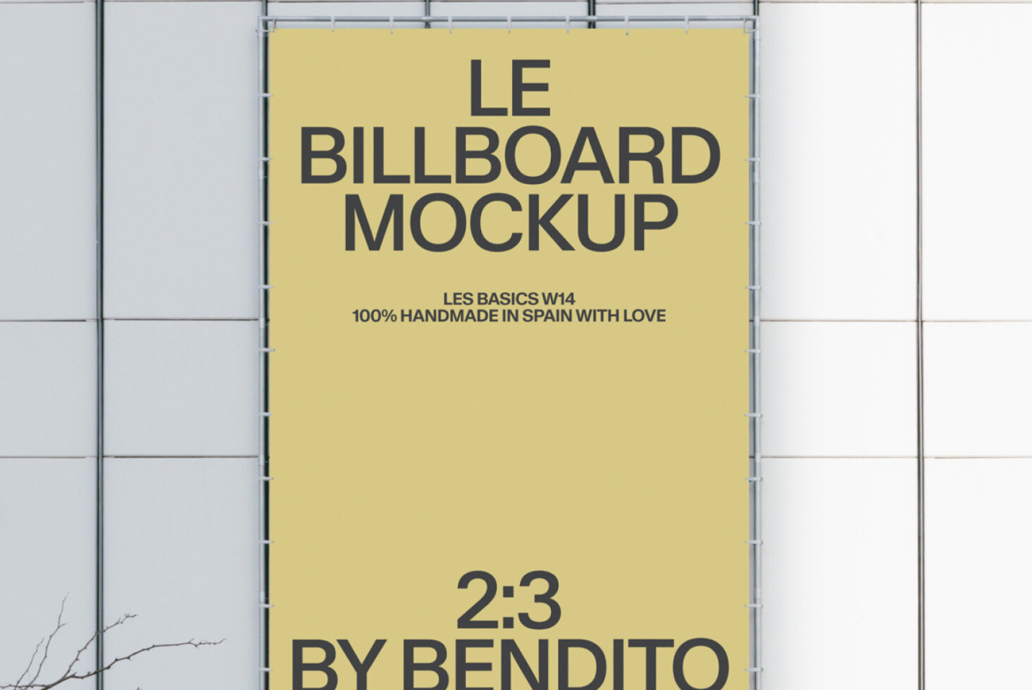 Le Billboard LB26W1401 Mockup preview 2