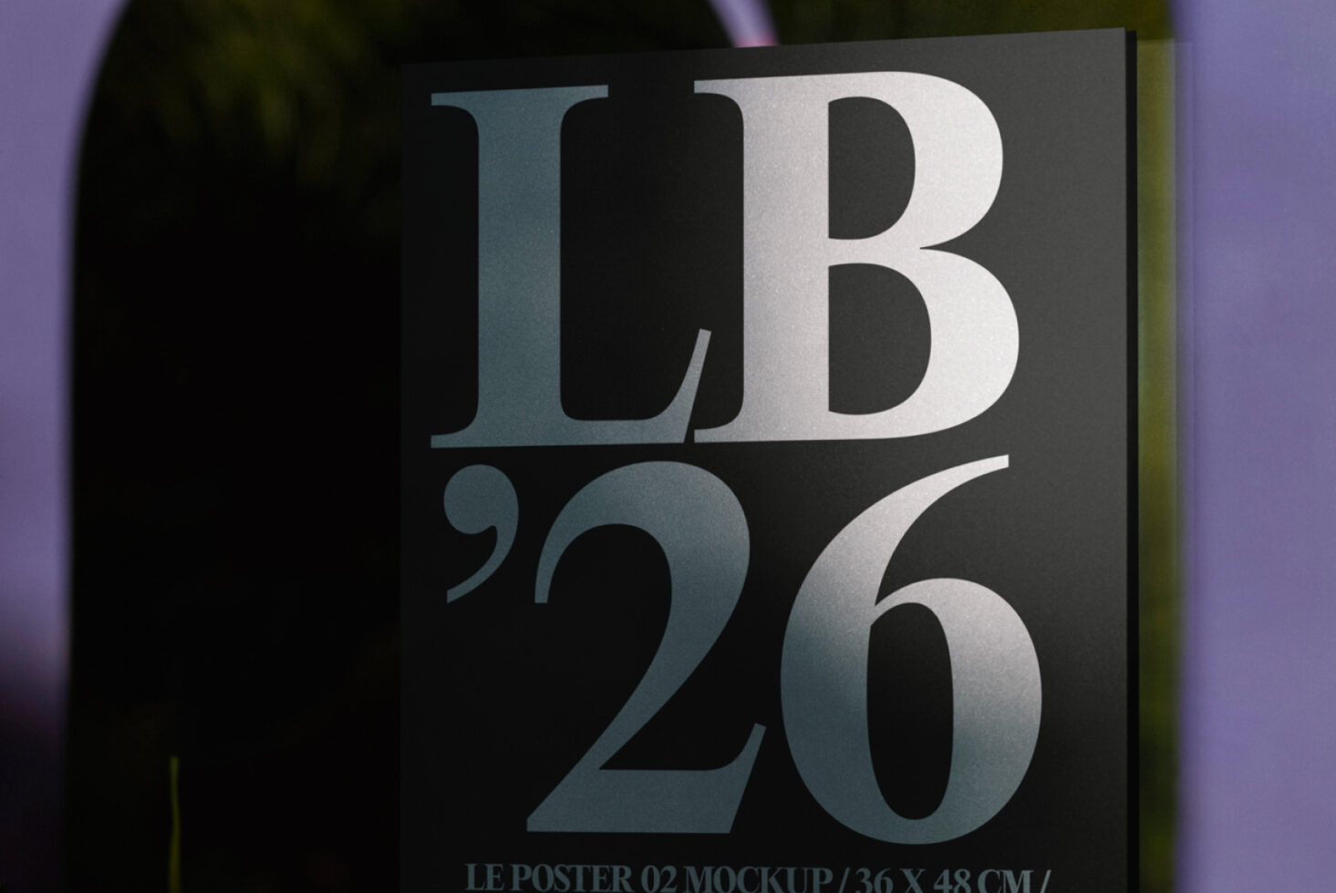 Le Poster LB26W0602 Mockup preview 2