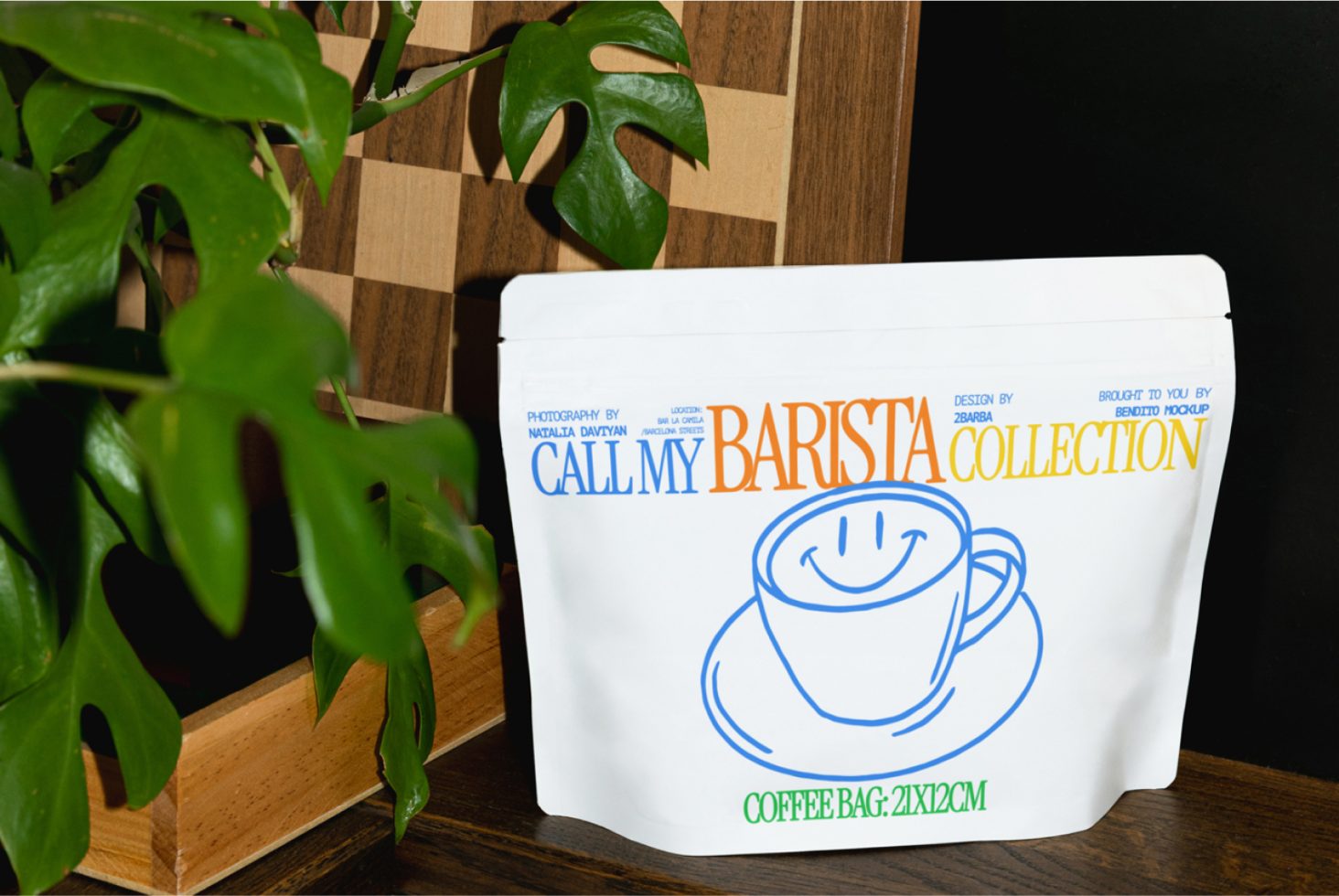 Coffee Bag CMB01 Mockup preview 2