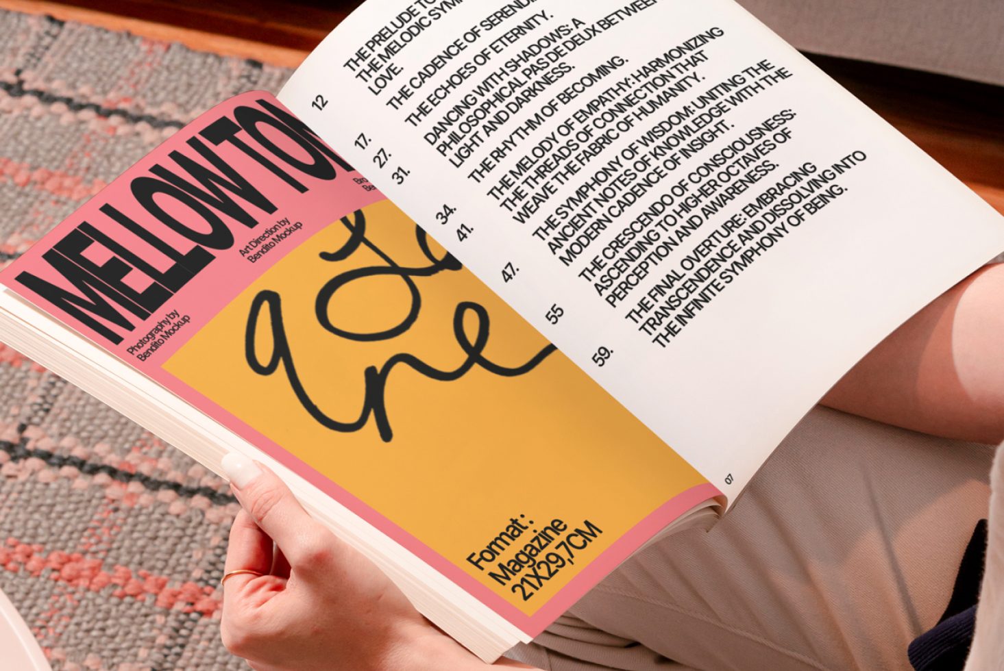 Magazine MT01 Mockup preview 2