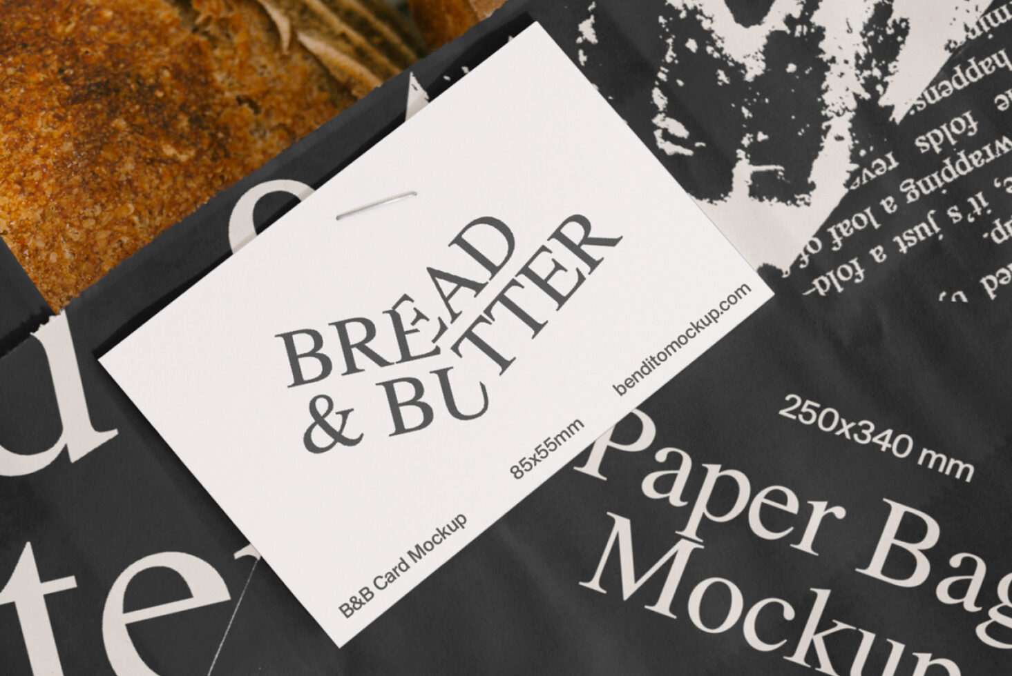 Business Card BandB Mockup preview 2