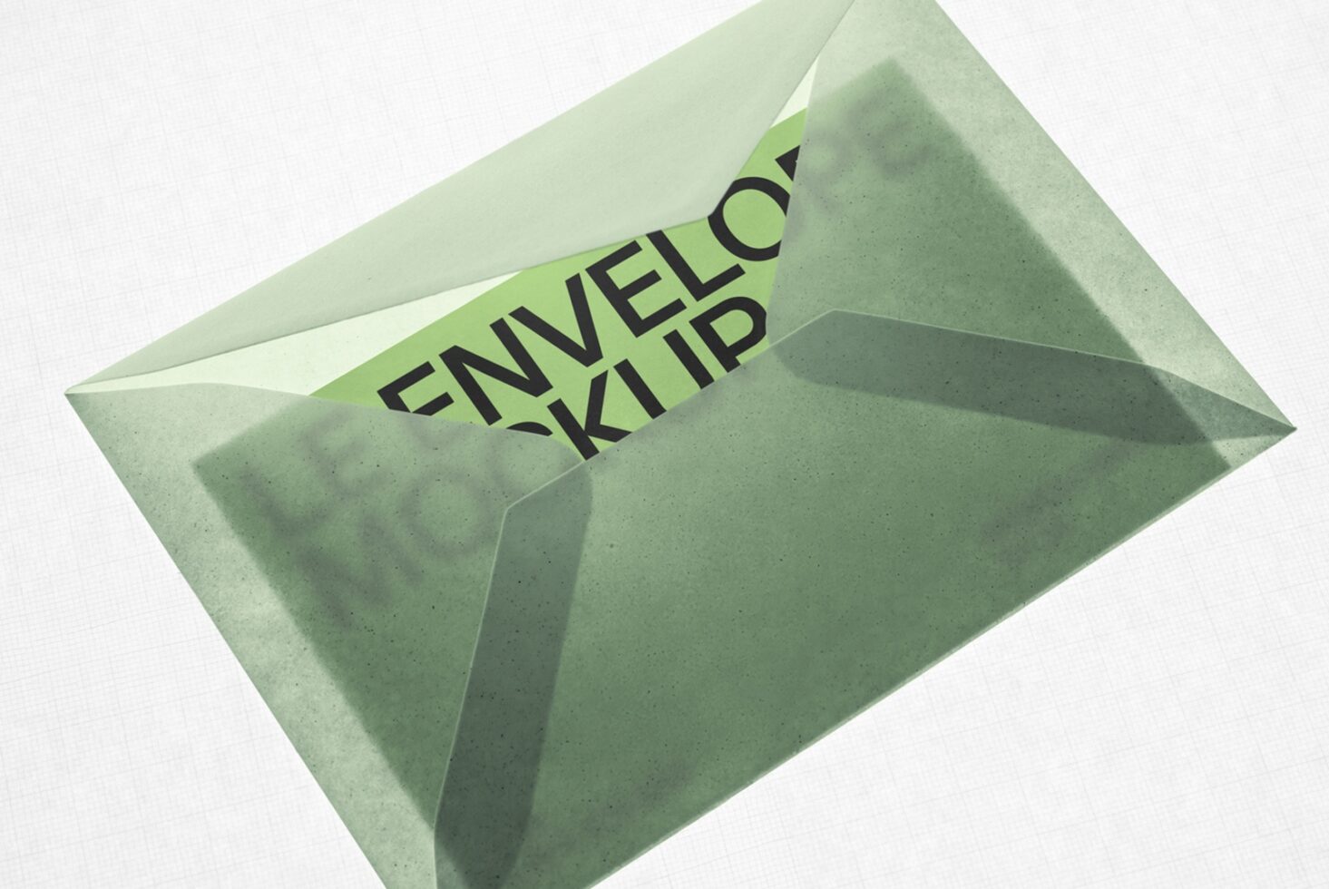 Le Envelope LB26W34 Mockup preview 2