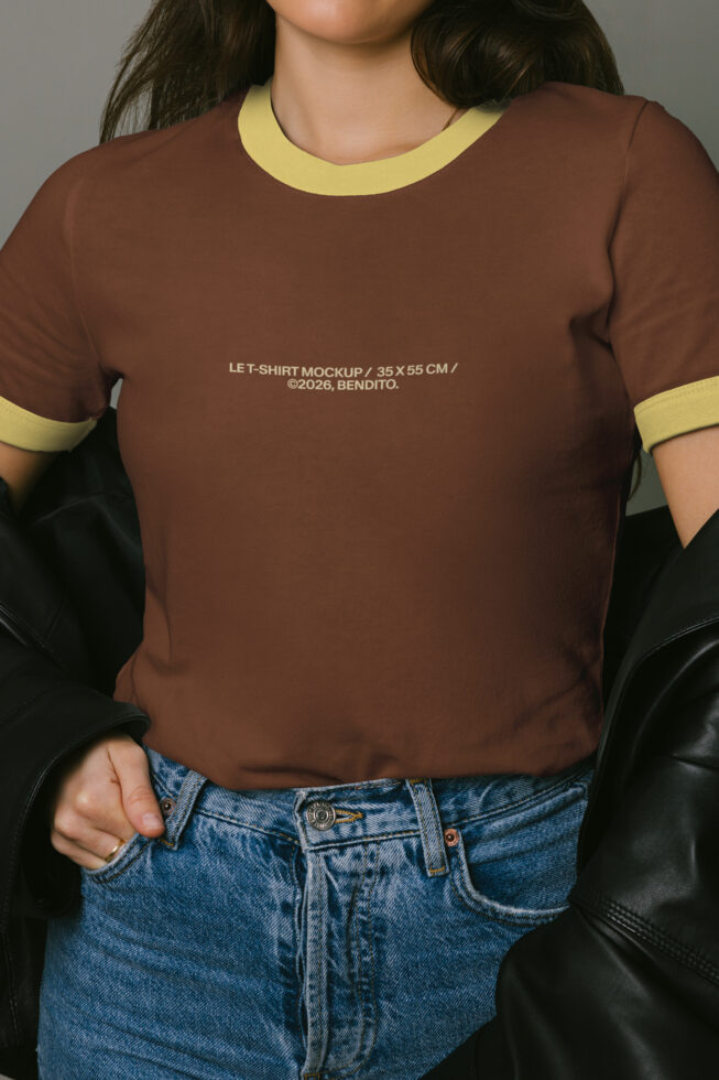 Le T-Shirt LB26W18 Mockup preview 4