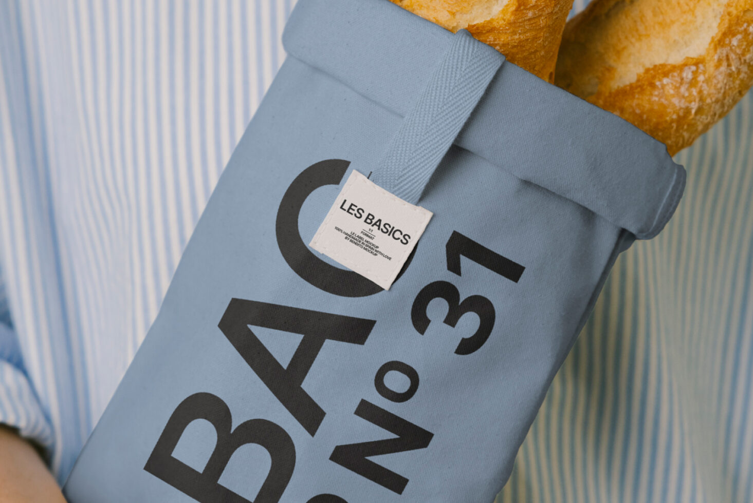 Le Bread Bag LB25W31 Mockup preview 2