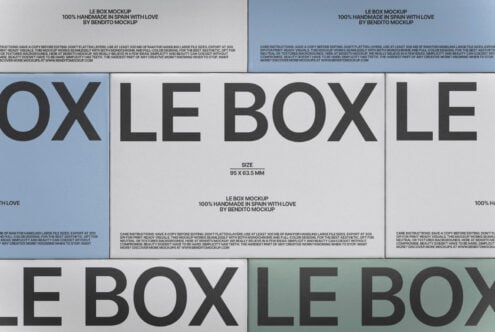 Le Box LB25W29 Mockup
