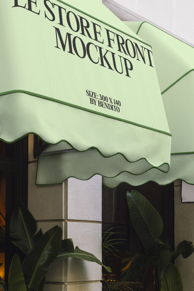 Le Store Front LB26W09 Mockup preview 4