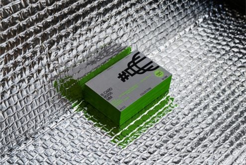 Business Card #CCC02 Mockup