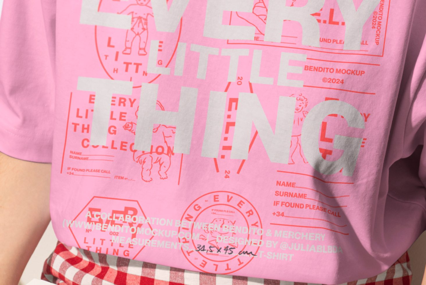 T-Shirt ELT05 Mockup preview 2
