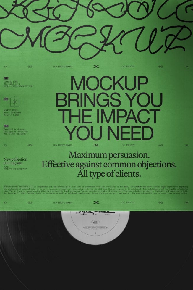 Vinyl OTv101 Mockup preview 4