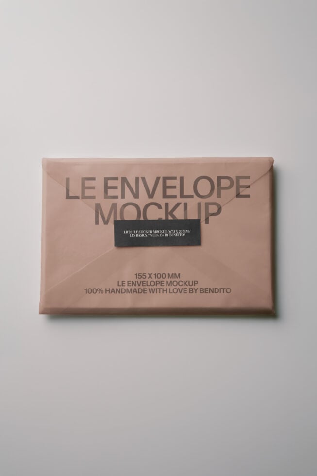 Le Envelope LB26W13 Mockup preview 4