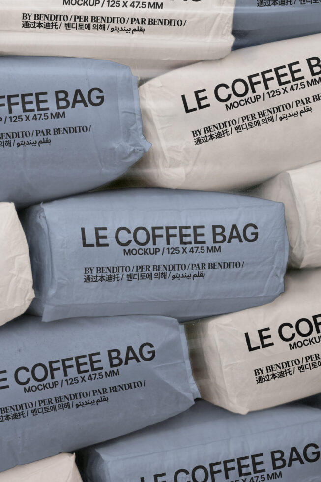 Le Coffee Bag LB25W18 Mockup preview 4
