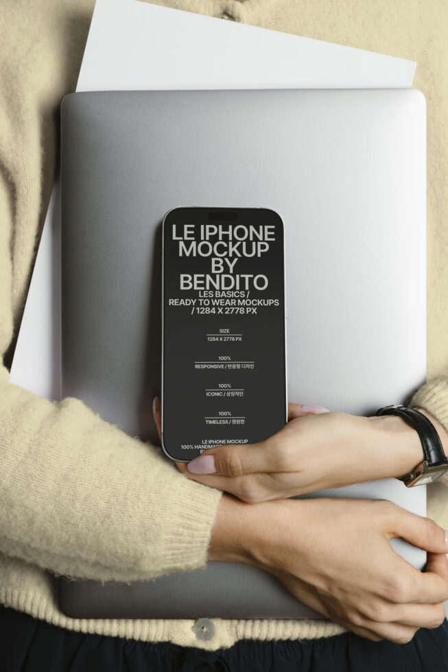 Le iPhone LB25W35 Mockup preview 4