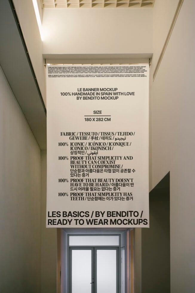 Le Banner LB25W0402 Mockup