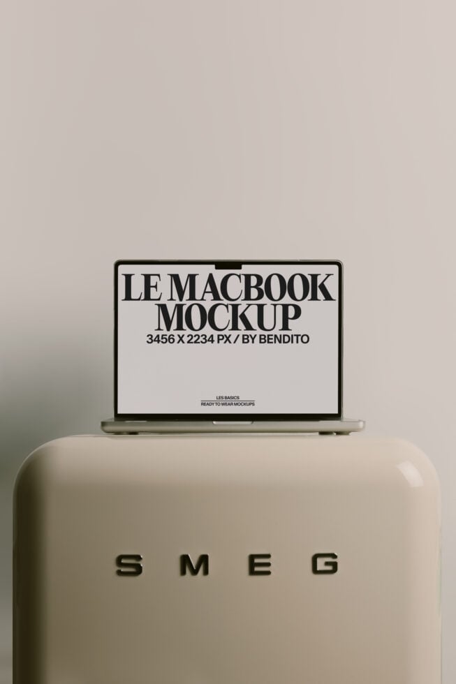 Le MacBook LB26W18 Mockup