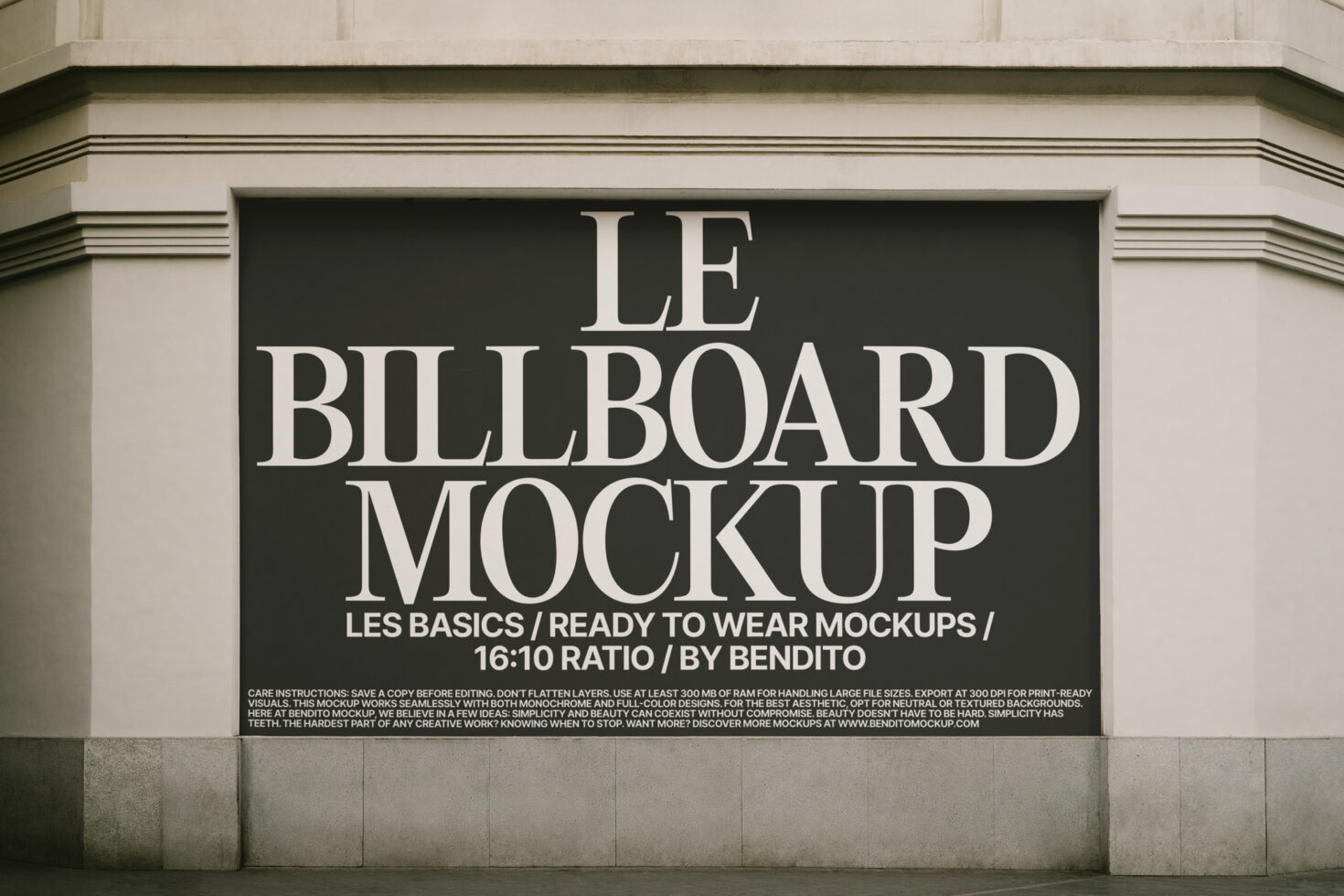 Le Billboard LB25W0602 Mockup preview 4