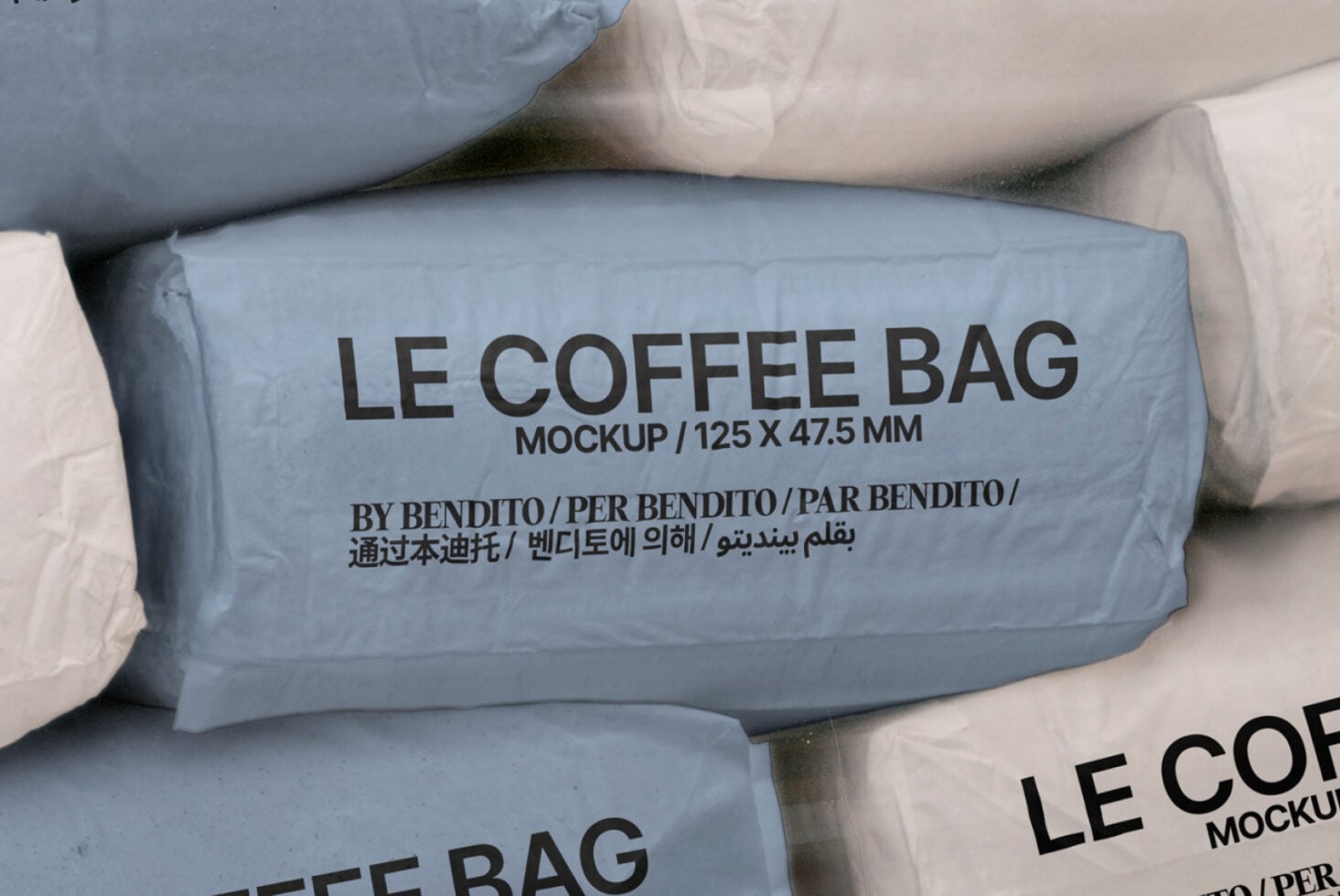 Le Coffee Bag LB25W18 Mockup preview 2