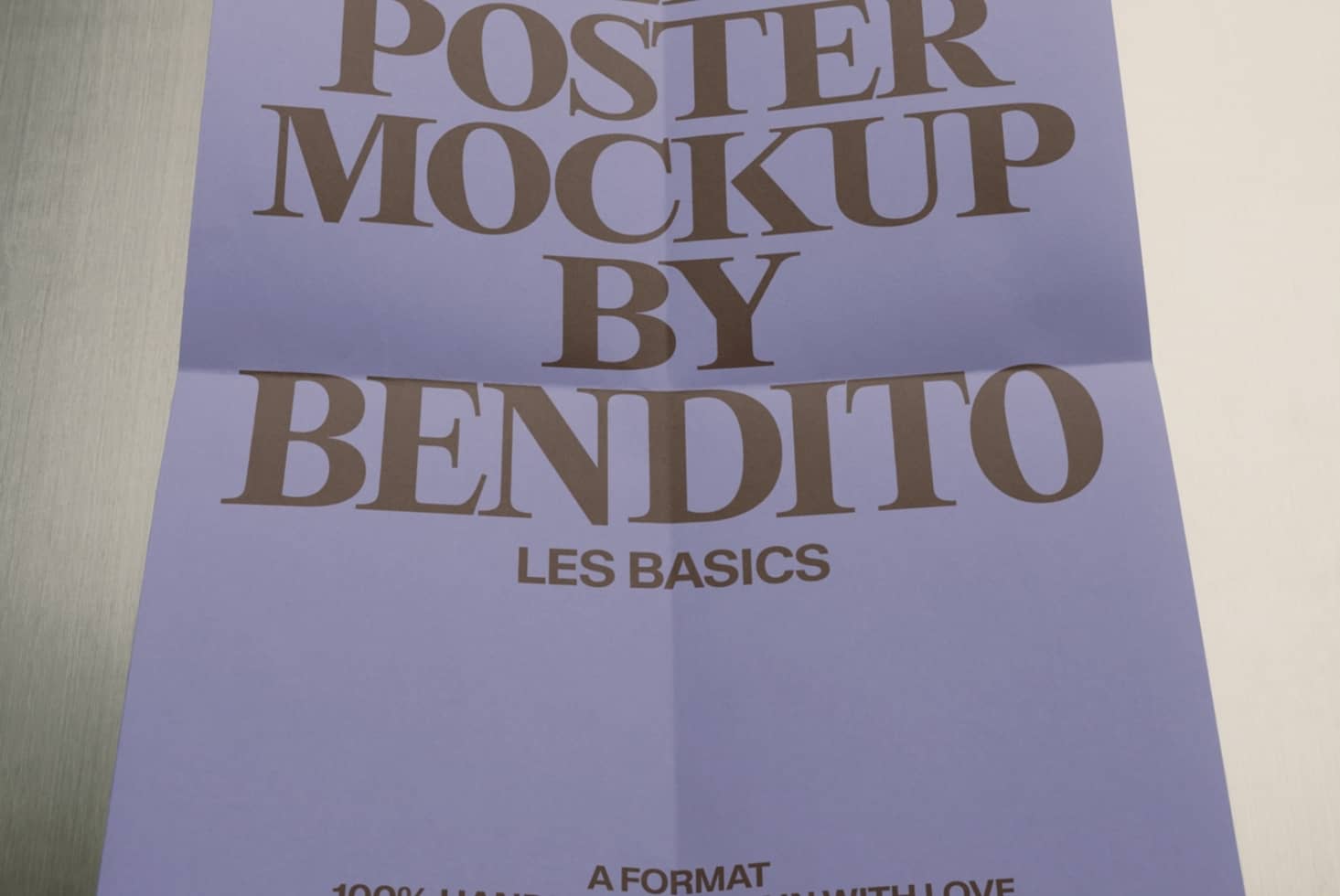 Le Poster LB26W40 Mockup preview 2