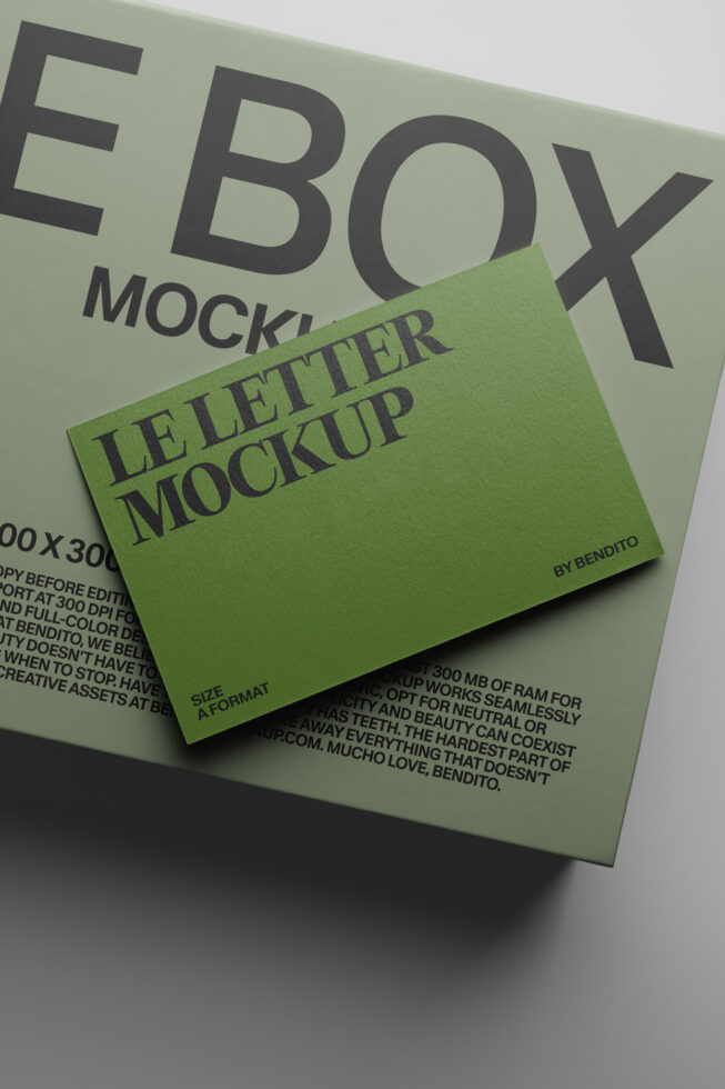 Le Box LB26W34 Mockup preview 4