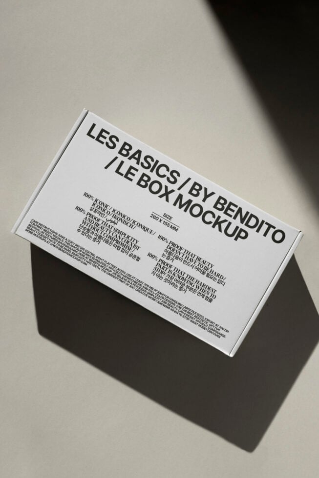 Le Box LB25W1701 Mockup