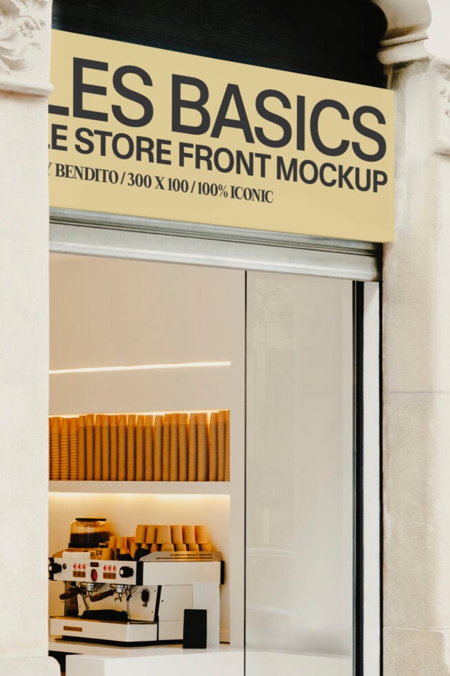Le Store Front LB26W0801 Mockup preview 4