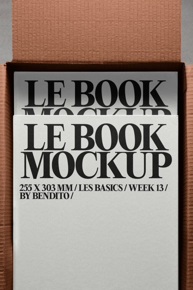 Le Book LB26W13 Mockup