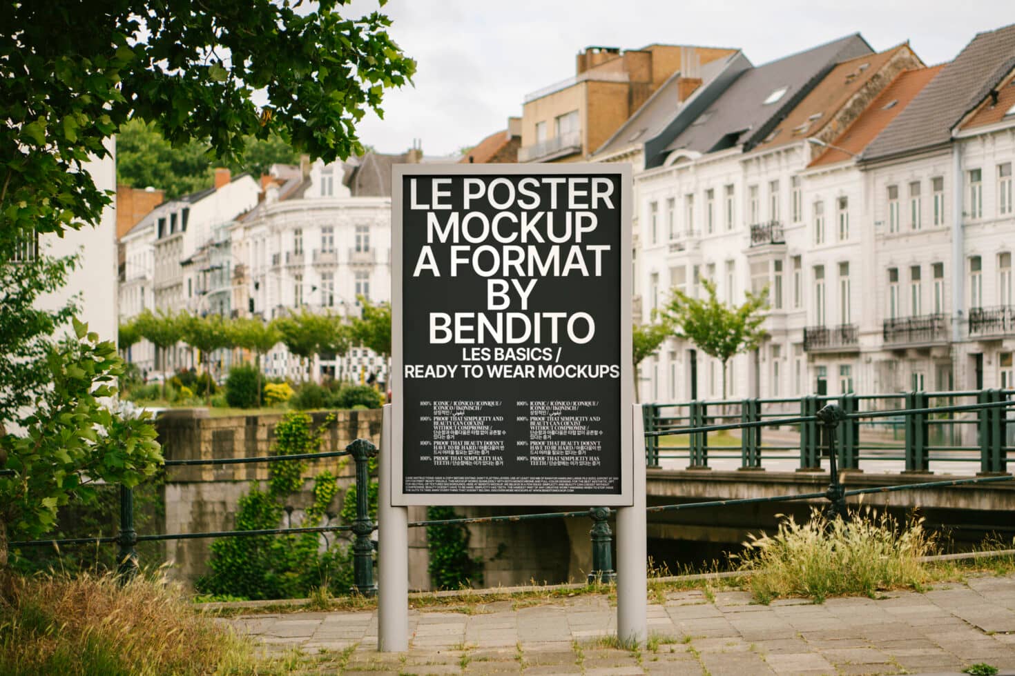 Le Poster LB25W0404 Mockup preview 4