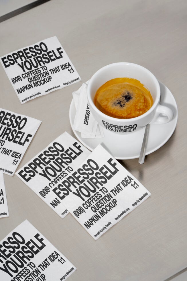 Napkin EY Mockup