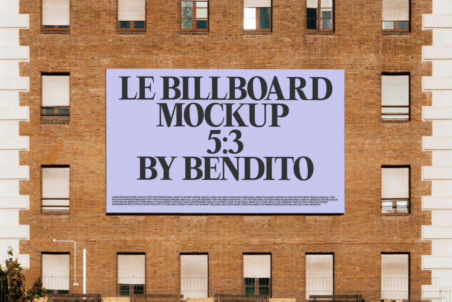 Le Billboard LB26W12 Mockup preview 2